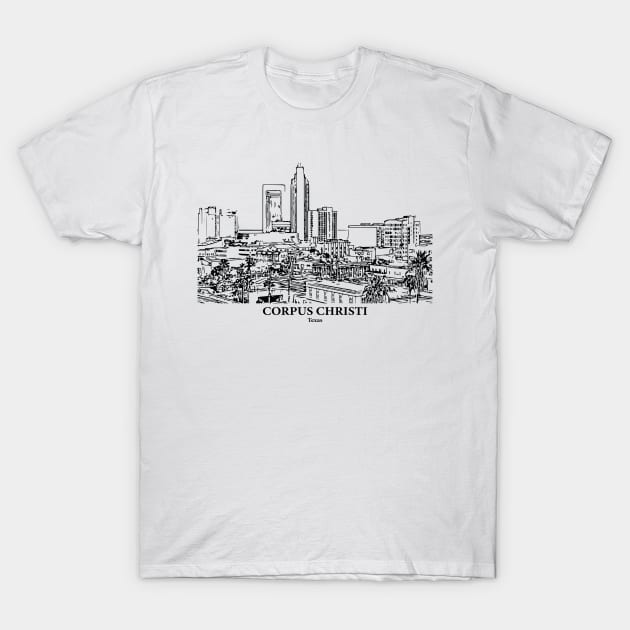 Corpus Christi - Texas T-Shirt by Lakeric